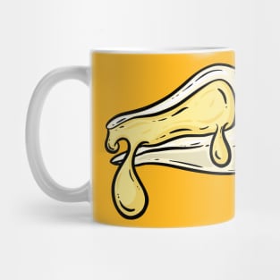 Brie Cartoon Melted Cheese Cartoon Mug